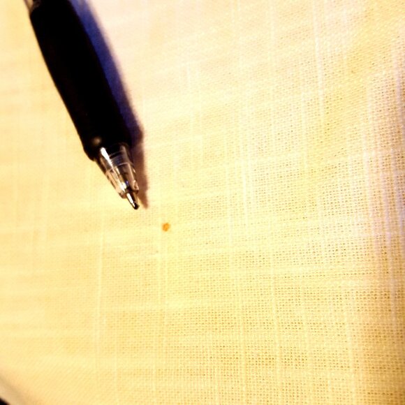 Set of 4 Vintage Lace Trim Linen Cloth Napkins Pale Yellow 16" Square - Picture 10 of 10